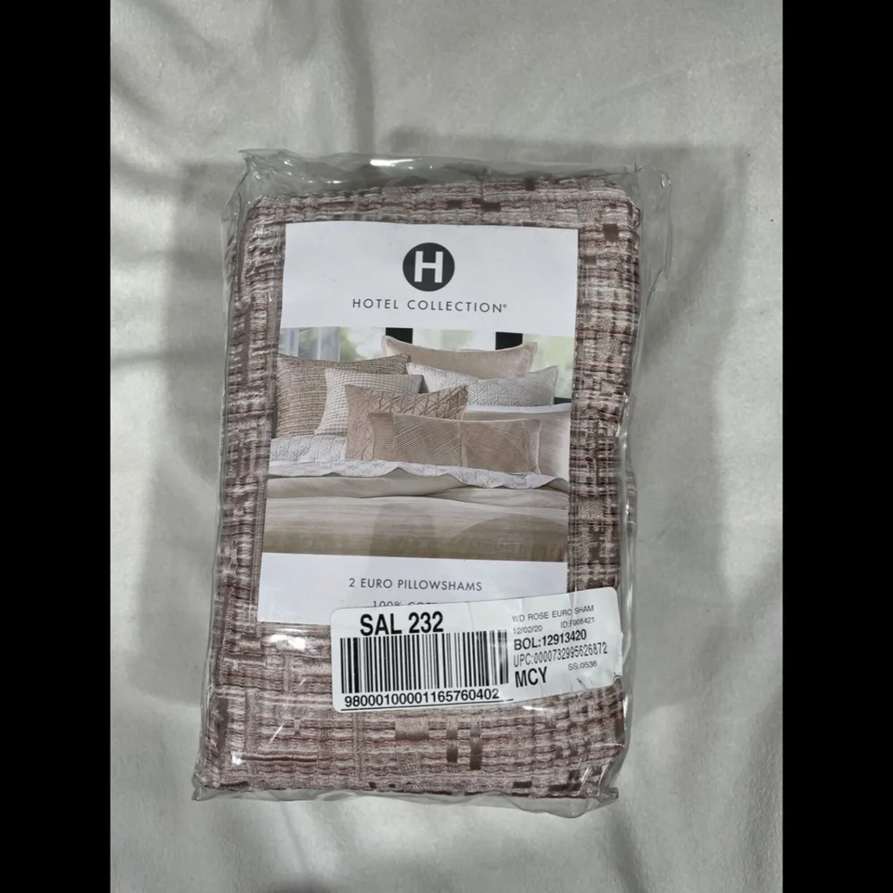 NIB $185 Hotel Collection Woodrose (2) Euro‎ Sham